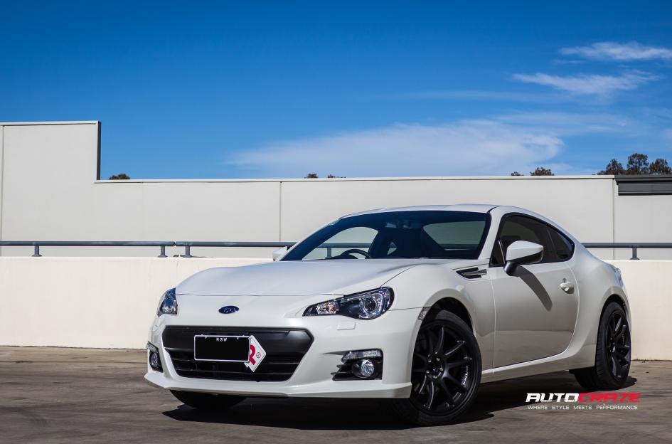SUBARU BRZ CR TEK SATIN BLACK